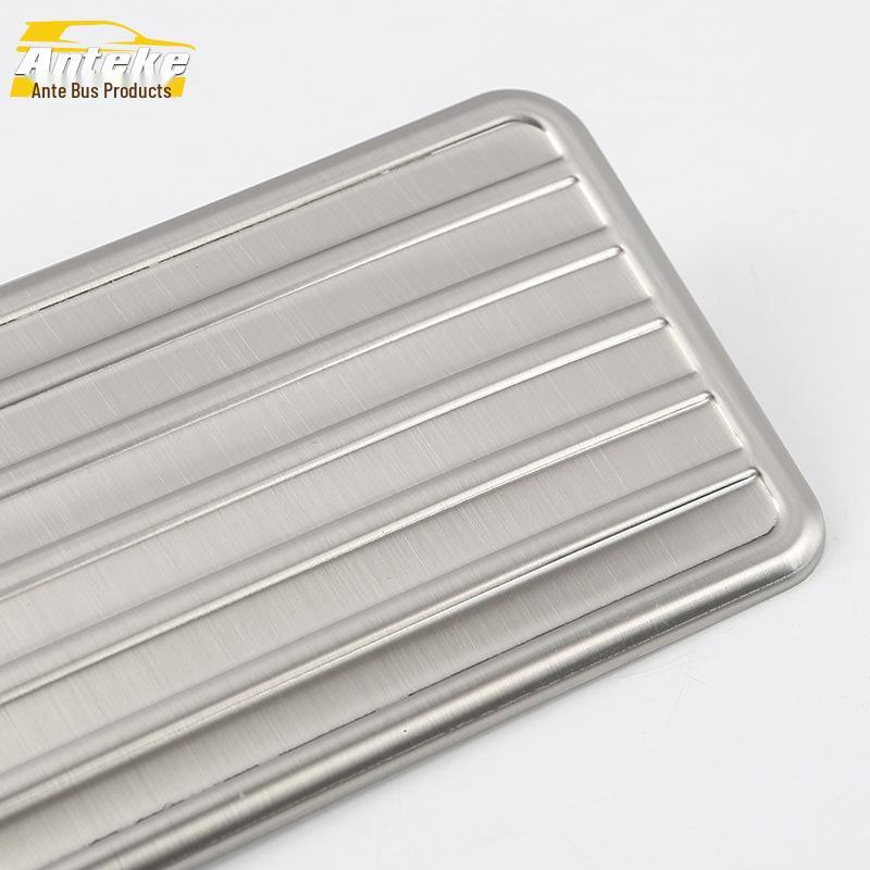 Compatible with 10th-Gen Accord Pedals: Stainless Steel Rest, Accelerator & Brake Pedal Covers