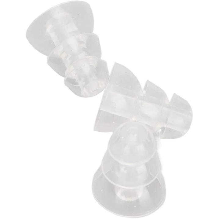 BigKing Hearing Aid,Universal 5pcs Hearing Aid Domes Ear Tips Silicone Soft&Comfortable 3 Layers Transparent Replacement BTE ITE Hearing Aids