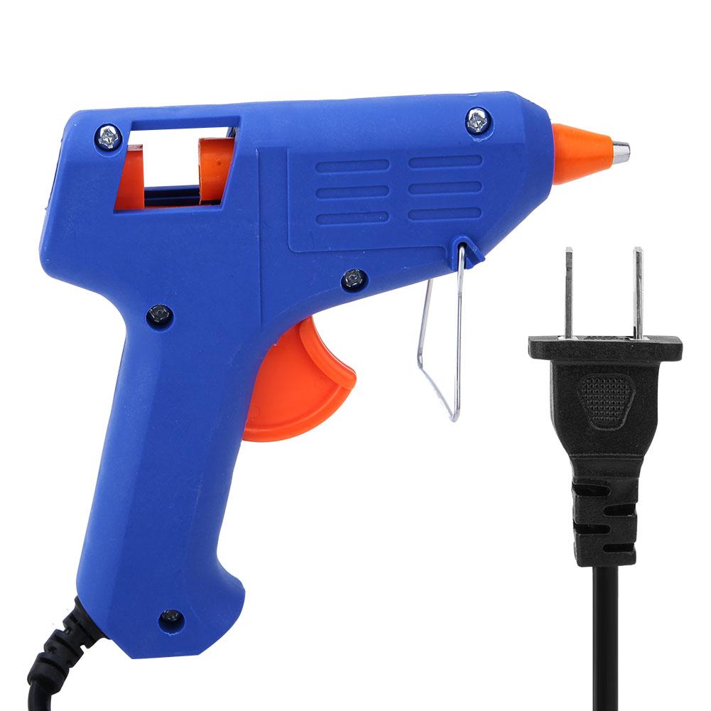 20W Hot Melt Glue with Manual Electric Hot Melt Glue (Black )