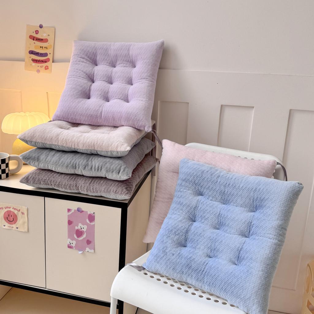 Thick Anti Slip Seat Cushion, Office Sedentary Personnel, Student Household Plush Seat Cushion