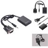 Cabo Conversor VGA para HDMI Núcleo de Cobre para HDTV Monitor PC Gaming Configuração de Home Theater