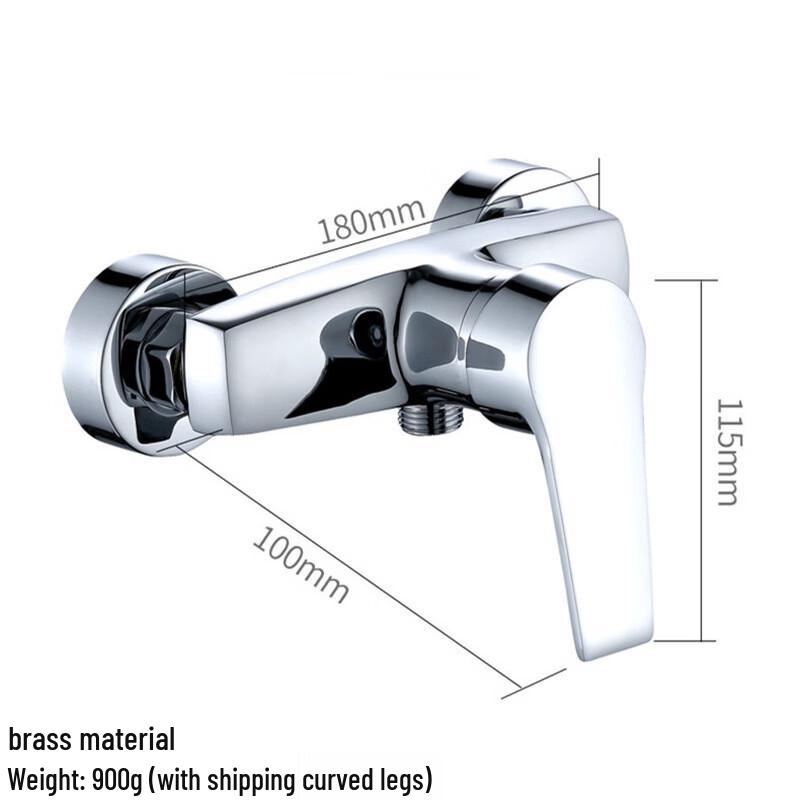 TLXT Wall-Mounted Shower Faucet Set