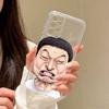 Silly Cartoons Phone Case Transparent Silicone Soft For Samsung S25,S24,S21,S22,S23,S30,Ultra,S20,Plus,Fe