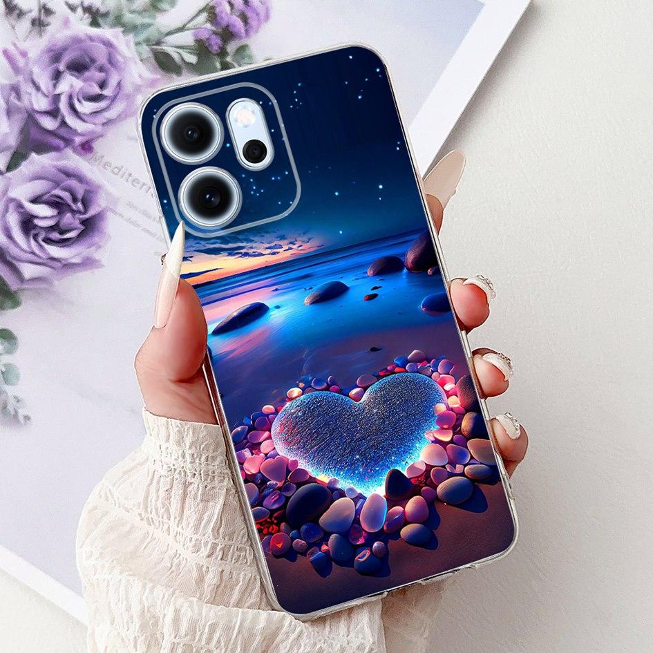 For Cover OPPO Reno 14F 2025 Case Reno14F Popular Bamboo Bowknot Soft Silicone Clear TPU Bumper For OPPO Reno14 F CPH2743 Shells