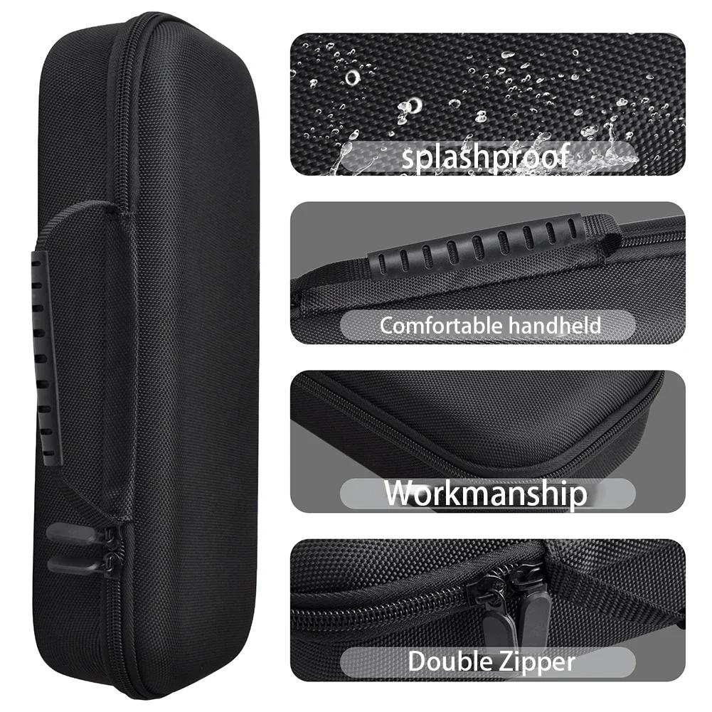 Carrying Case Shockproof Splashproof Portable Storage Bag with Mesh Pocket Hard Shell Case for SONY PlayStation Portal
