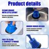 Compact Drain Plunger for Quick and Easy Clog Removal in Sinks, Bathtubs, and Small Drains
