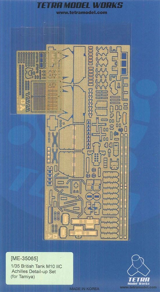Tetra Model ME Series British Tank Destroyer M10 IIC Achilles T Plastic Model Parts ME3565 1/35 (for Company)
