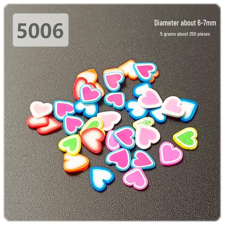 Yaleduo DIY Fruit Polymer Clay Slices for Slime, Crafts, and Nail Art Decor
