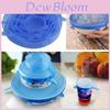 Source European Standard Silicone Six-piece Set Fresh-keeping Cover Stretch Bowl Cover Refrigerator Microwave Seal Fresh-keeping Film