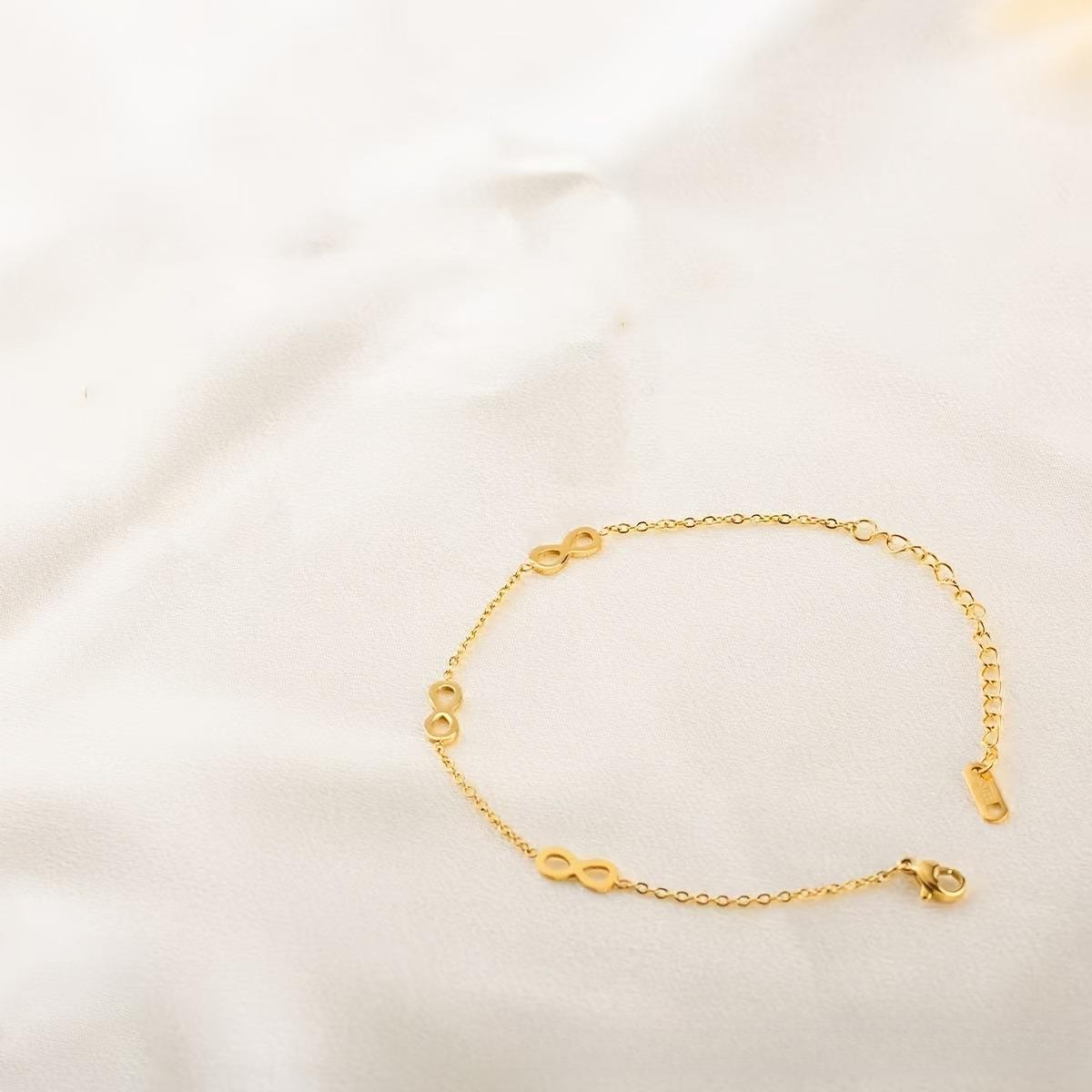 

Модный браслет из нержавеющей стали, легкий, роскошный, высокий, простой браслет-цепочка, нишевый, ювелирные изделия для подруги