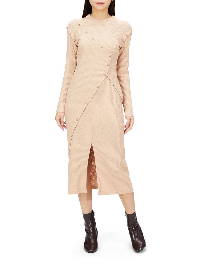 Cut Rib Design Dress SWCO196201 PCH Japan F [Sneider] Women's (FREE Size)