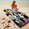 Mafalda Beach Towel Outdoor Camping Beach Towel for Vacation Swim Outdoor Pool Absorbent Bath Towel