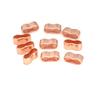 30Pcs Metal Charms Slider Spacer Beads/Big Double Hole Stopper Beads Accessories for Leather Bracelet Jewelry Making Accessories