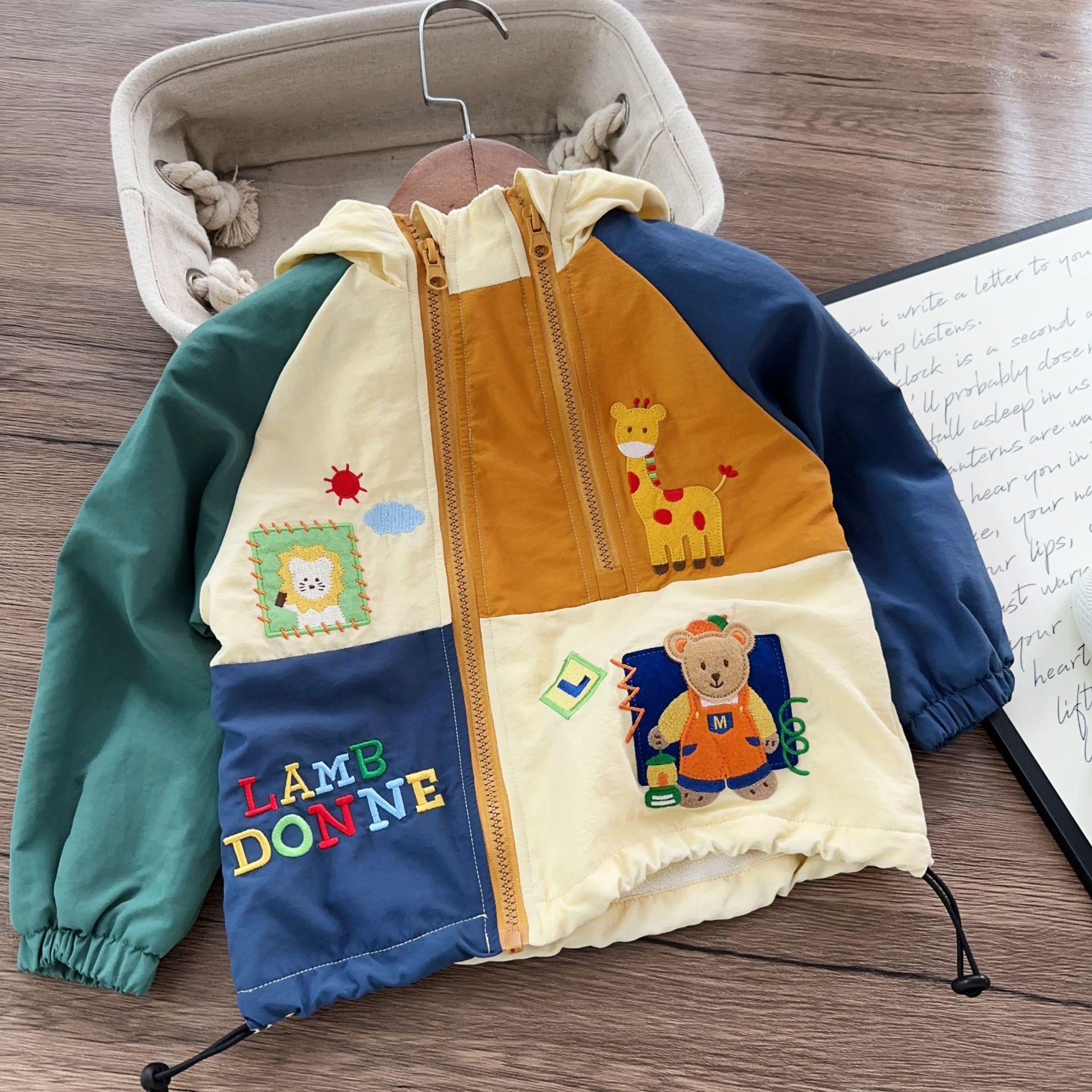 Мальчишеская куртка и ветровка на бархатной подкладке - Коллекция Осень/Зима 2025 120 cm