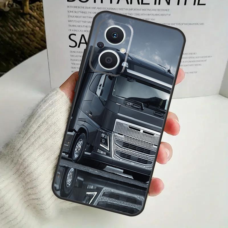 

Крутой чехол для телефона с изображением тяжелого грузовика для OPPO Reno 8T 14F 13 F 12 11 10 14 Pro 7 8 Lite OPPO Find X8 X6 X5 X9 Pro OPPO Reno10 Pro