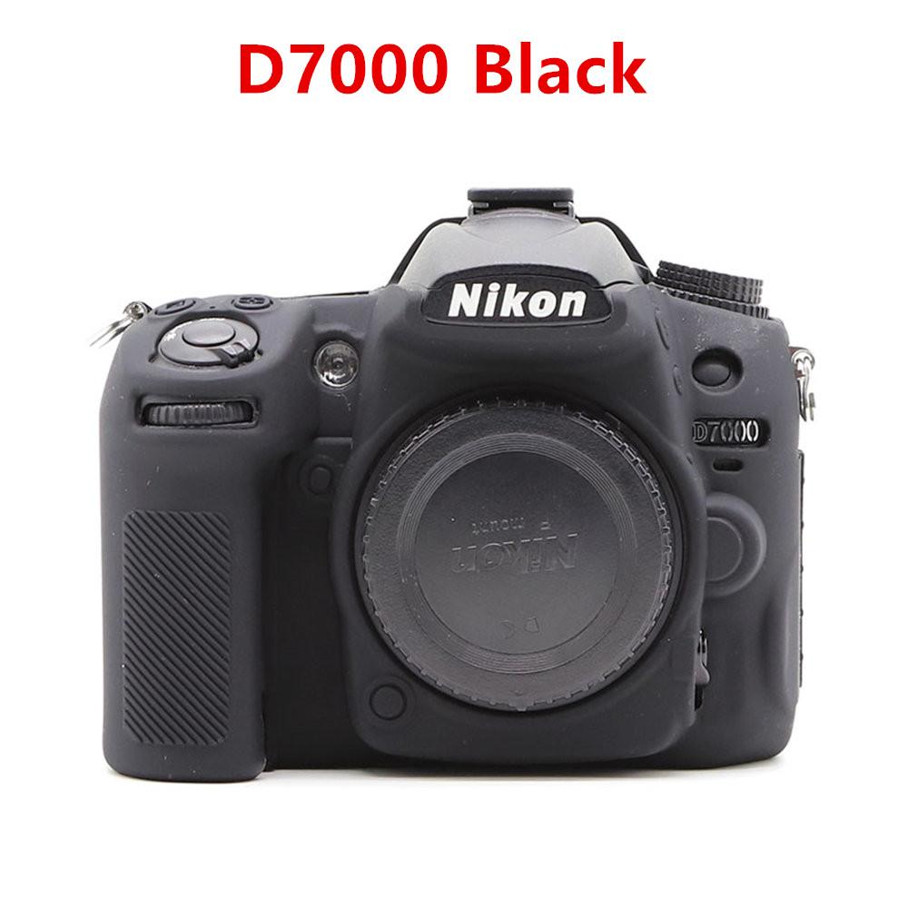 Soft Silicone Armor Camera Body Case For Nikon D600 D610 D7100 D7200 D7000 D5500 D5600 D7500 D5300 D750 D5200 Protective Cover