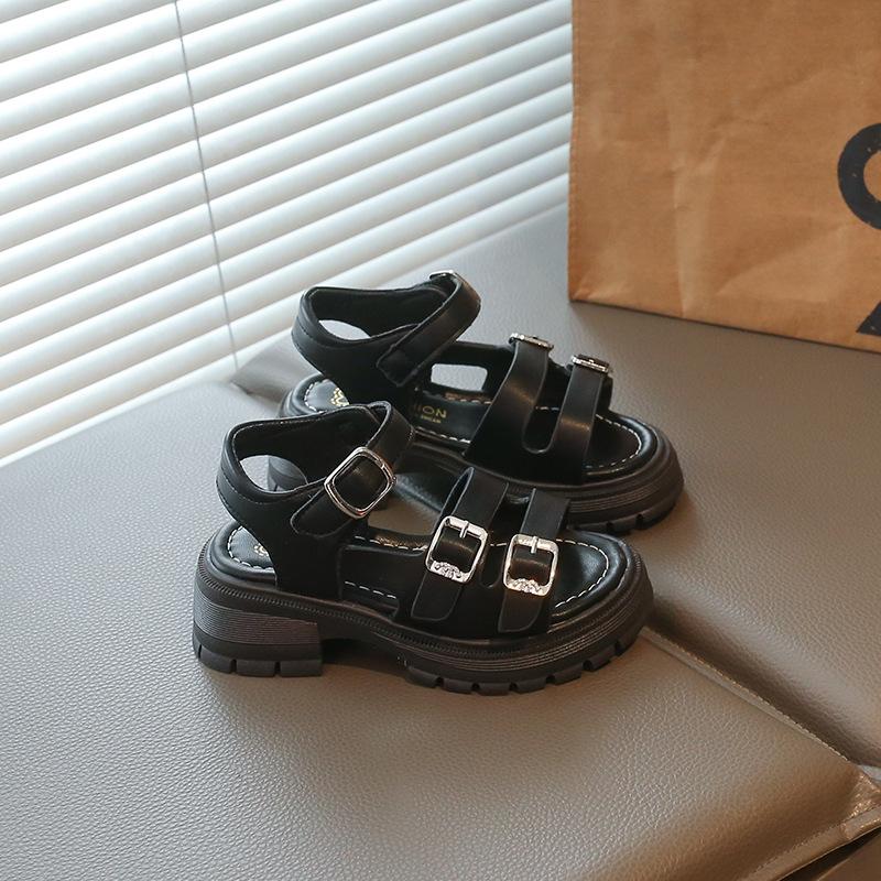 Summer Girls Roman Princess Sandals Fashion Beach Shoes for Little and Big Kids