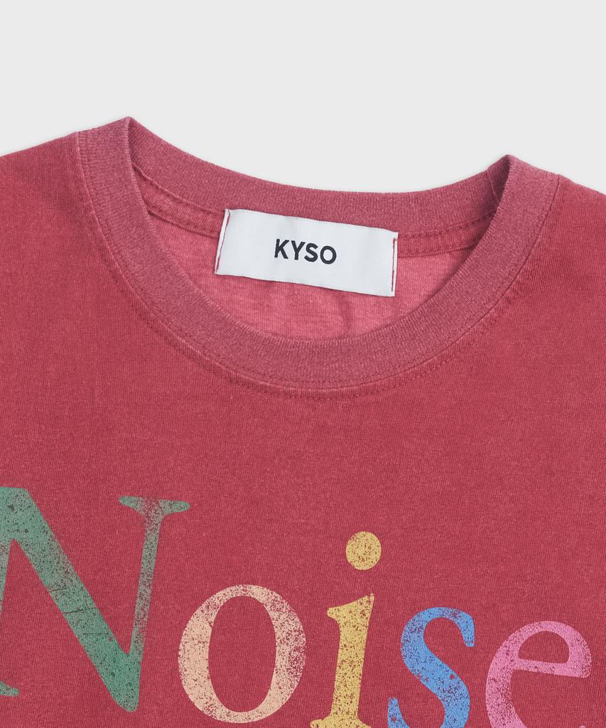 Kaiso (W) Noise T-Shirt Vintage Red
