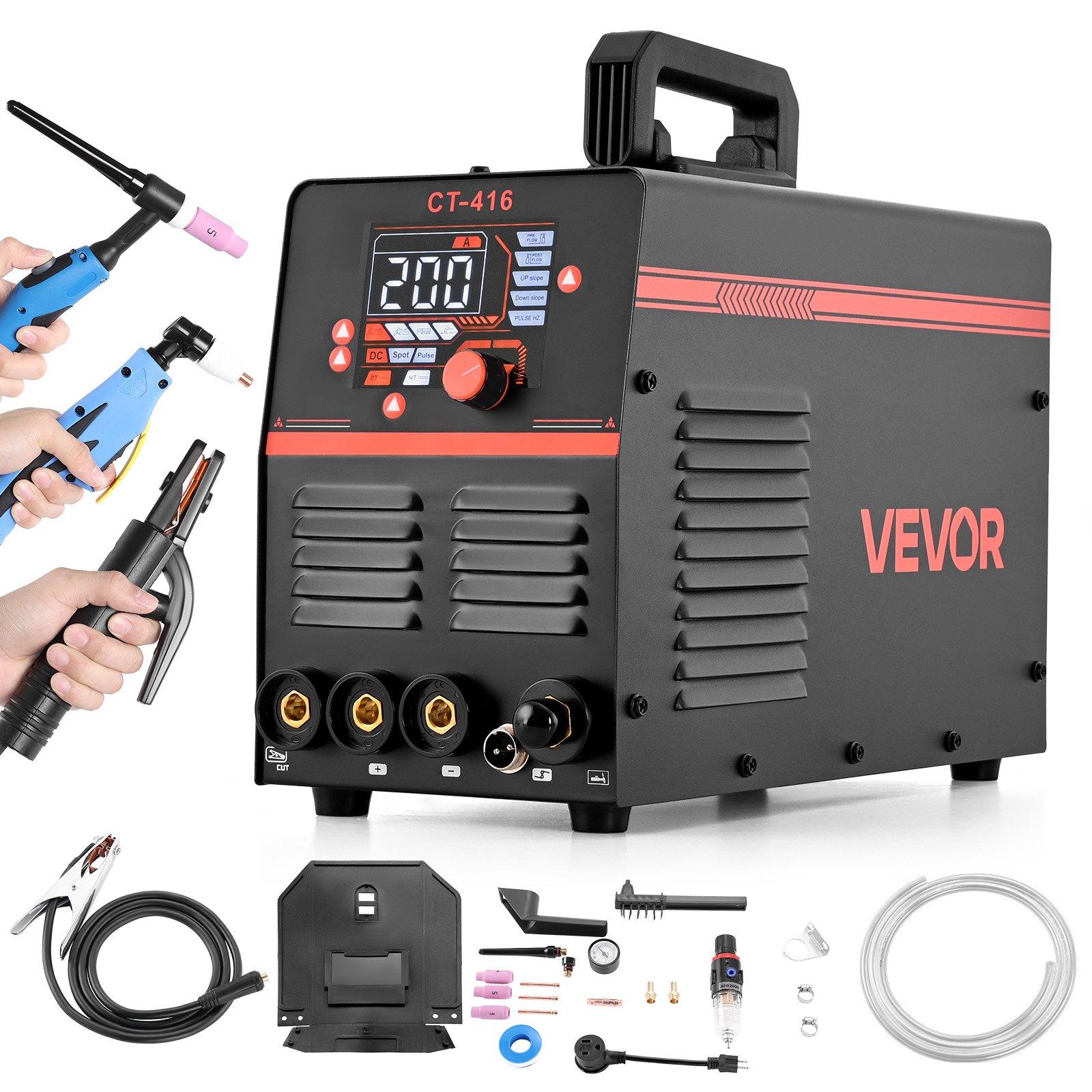 VEVOR 3-in-1 Plasma Cutter Welder Combo