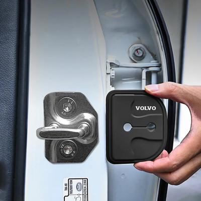 Für XC40 XC60 XC90 S60 S90 V50 V70 V60 V40 2/4 Stück Auto Türschloss Schnalle Silikon Schutz Anti-Korrosion Rostschutz Abdeckung