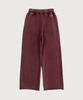 Women'S Vintage Washed Brushed Sweatpants Wine