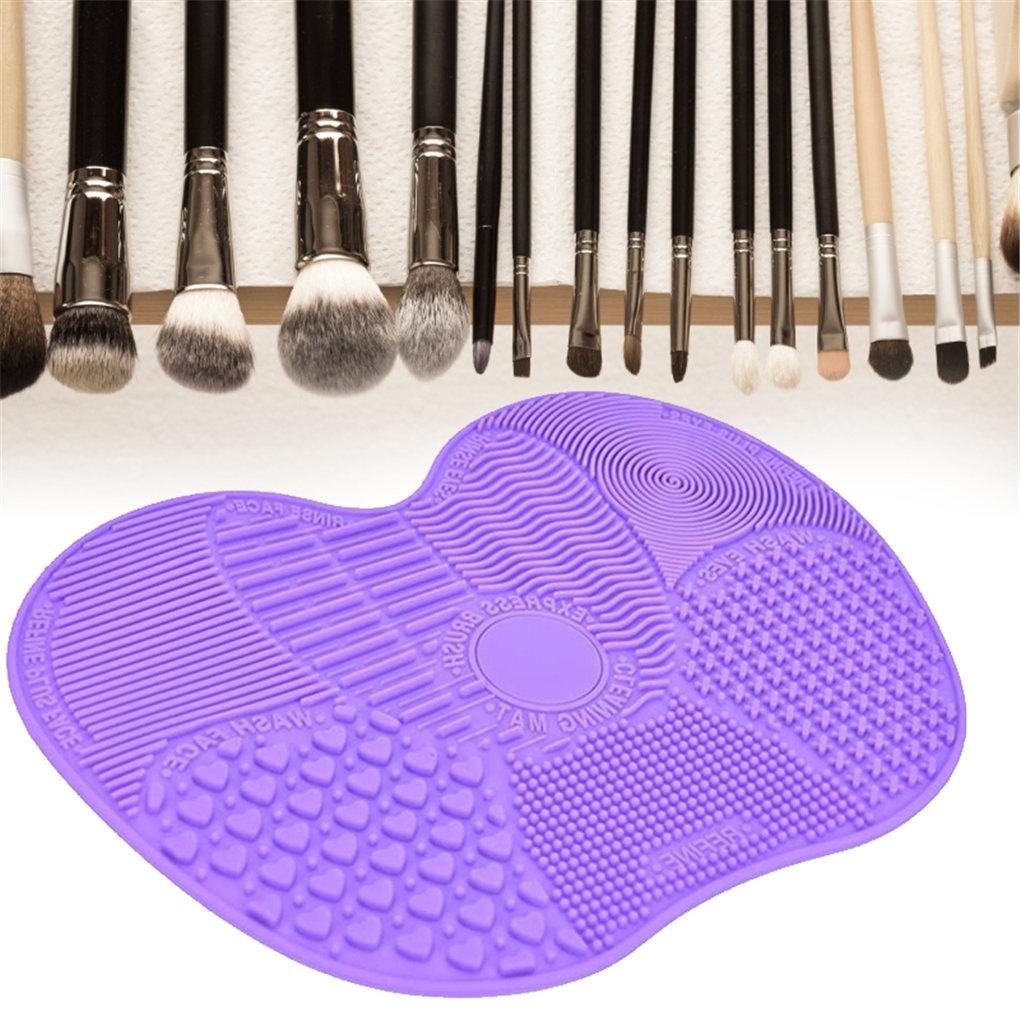 55cm Runde Silikon Rutschfeste Dusch-Massage-Matte Zuhause Hotel Badezimmer PVC Ablauflöcher Saugnäpfe Boden Faul Massage Fußpolster 1 Stück
