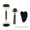 Jade Roller & Gua Sha Facial Massage Three-Piece Set
