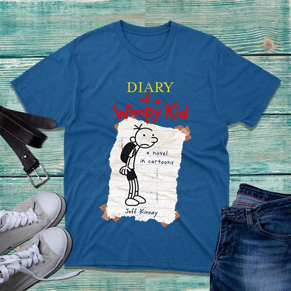 Tagebuch eines wandelnden Witzboldes Weltbuchtag T-Shirt Comic-Geschichte Ein Roman in Cartoons Oberteil