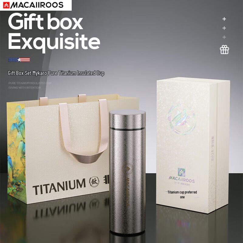 

Maikalo Pure Titanium Insulated Tea Infuser Bottle