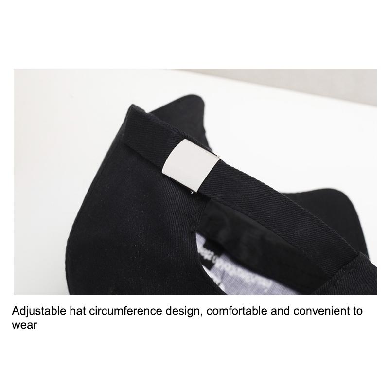 Korean Retro Baseball Hat Women'S Autumn Winter Versatile Ins Street Letter Embroidered Caps Summer Couple Men