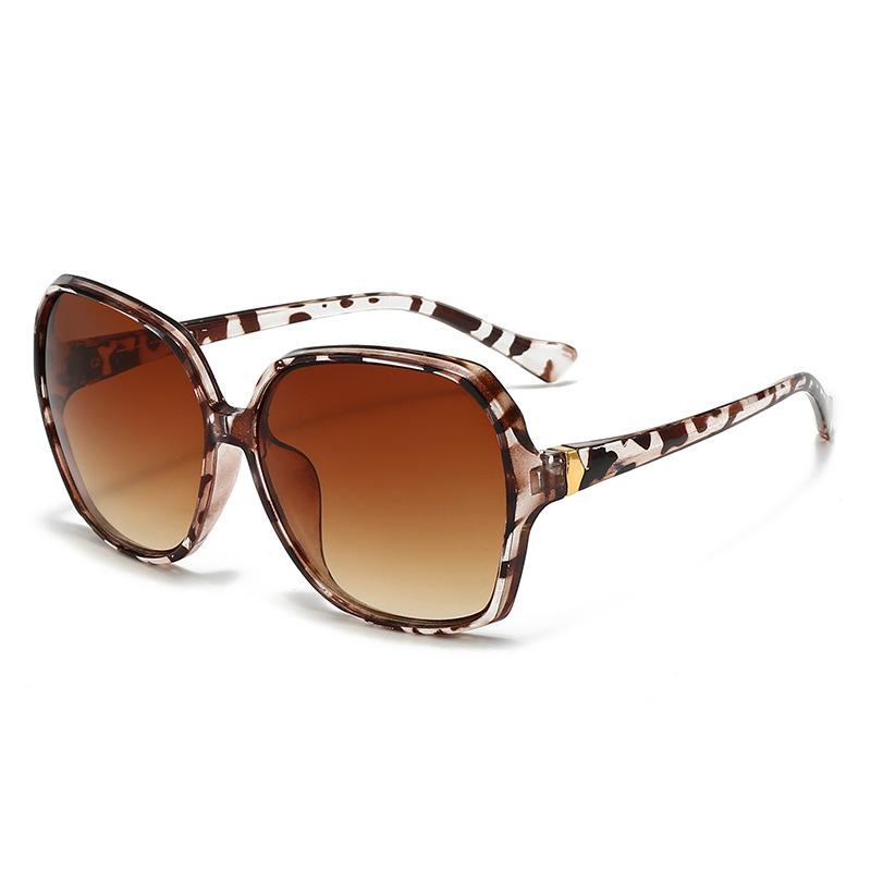 Sunglasses, High-Quality Street Stalls, Sunglasses, Uv-Proof Glasses, Women'S Large Frame, Thin Face Tide