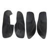 4 τεμ. LHD / RHD Microfiber Δερμάτινο στυλ αυτοκινήτου Διακοσμητικό κάλυμμα πλαισίου υποβραχιόνιου λαβής πόρτας για VW Golf 4 MK4 Jetta Bora 2002 -