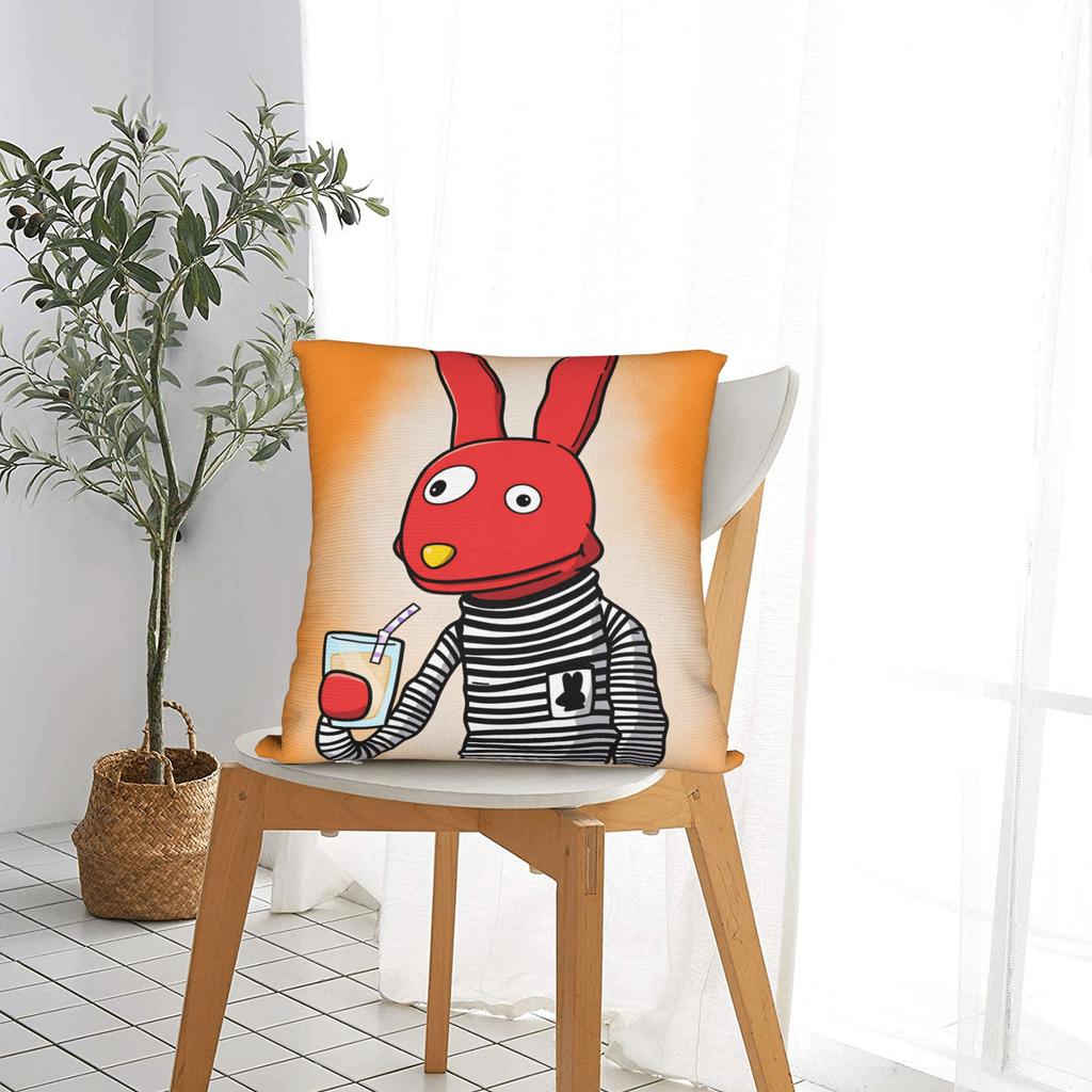 Comedy 31 M-Minutos Pillow Case Kawaii Pillow Cover Graphic Pillowcases For Chair Sofa Home Decor