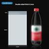 CPE Frosted Self-adhesive Bag Translucent Plastic Packaging Pouchs Phone Case Electronic Device Bag Remote Control Waterproof Dust Protection Pouch
