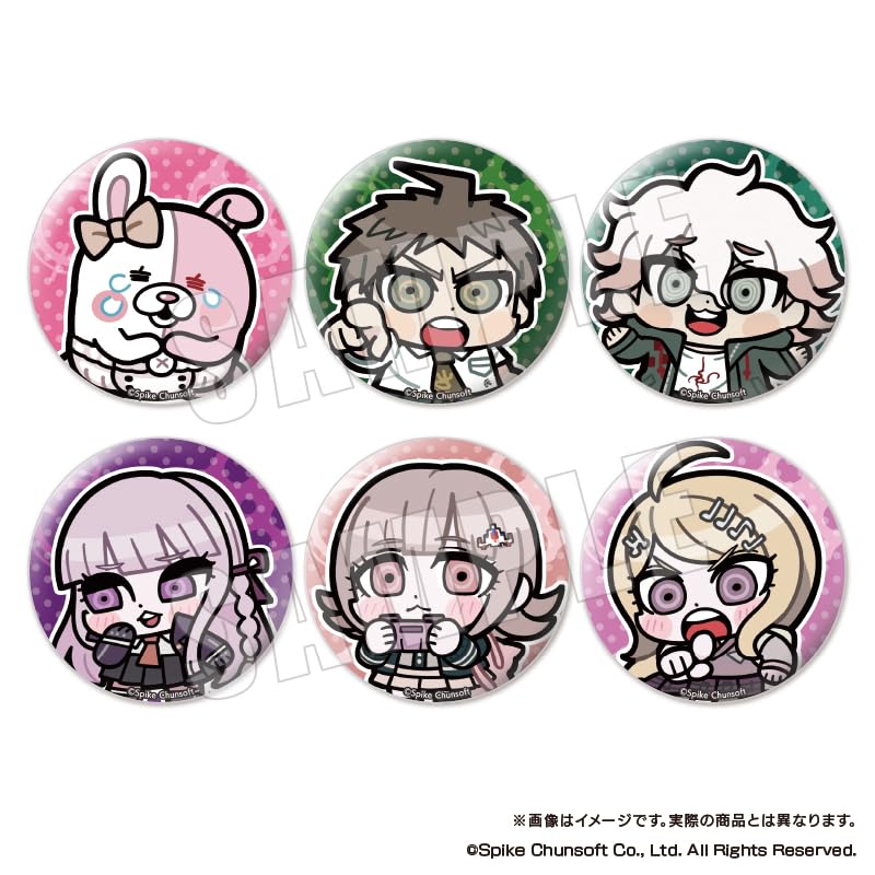 Danganronpa Series X Bukubu Can Badge Vol.2 BOX