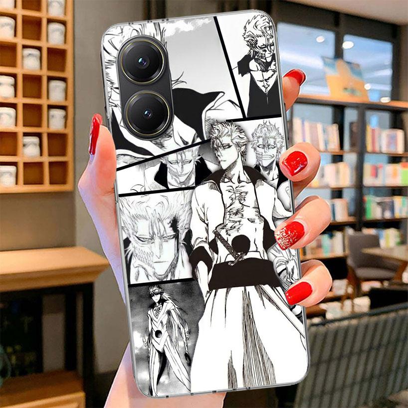 Grimmjow 6 Bleach Phone Case For Xiaomi Poco F7 Ultra X7 X6 X5 Pro M7 Redmi 15C 15 13C 13 12C 12 10C 10 9A 9C 9T 9 Shell Poco F7