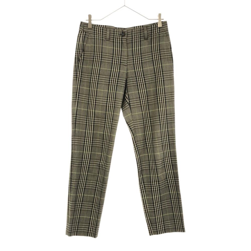 MACKINTOSH PHILOSOPHY Made In Japan by Sanyo Shokai Glen Check Tapered Pants Women Used