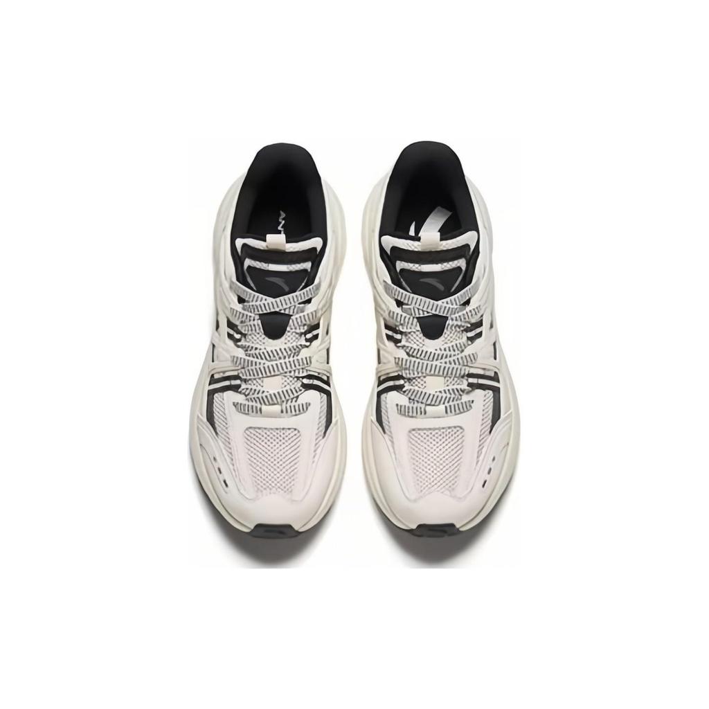 Anta AT955 Comfortable And Trendy Fabric Slip Resistant Abrasion Resistant Low Top Running Shoes Men's Castle Gray 912345598-1