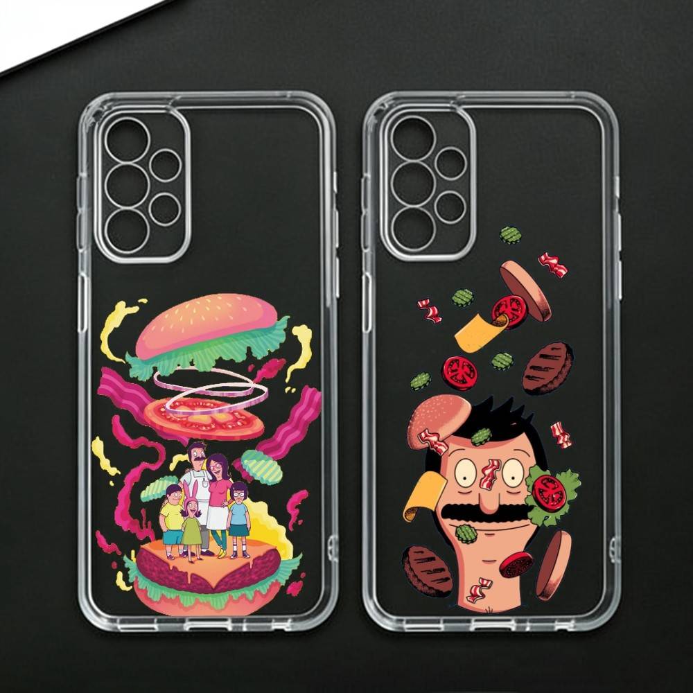 B-Bob's B-Burgers-RS Phone Case For Samsung Galaxy A71,A70,A52,A51,A40,A30 Transparent Cover