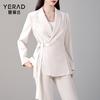 Simple commuting irregular strap design, suit jacket, women's suit