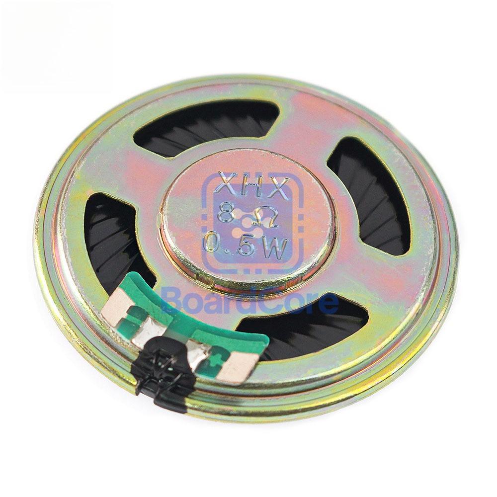 5PCS 8R 0.5W Mini Ultra-thin Horn Speaker Diameter 20mm 23mm 28mm 29mm 32mm 36mm 40mm 50mm 57mm Loudspeaker 0.5W 8 Ohm Speaker