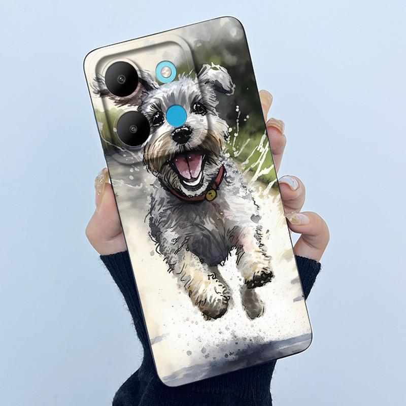 For Infinix Smart 7 X6515 Case Smart 7 HD X6516 Fashion Simplicity Cover Soft Silicone Phone Case For infinix Smart7 Plus Shells
