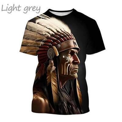 Zomer Indiase Boss Mannen en Vrouwen 3D geprint T-shirt Mode Casual O-hals Korte Mouw Harajuku Hip-Hop Streetwear Oversized Tops