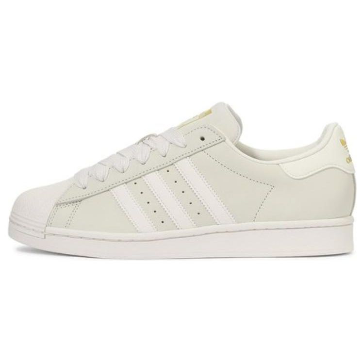 Adidas Originals Superstar Series Comfortable Durable Low-Top Sneakers Unisex Sneakers Off-White ID0995