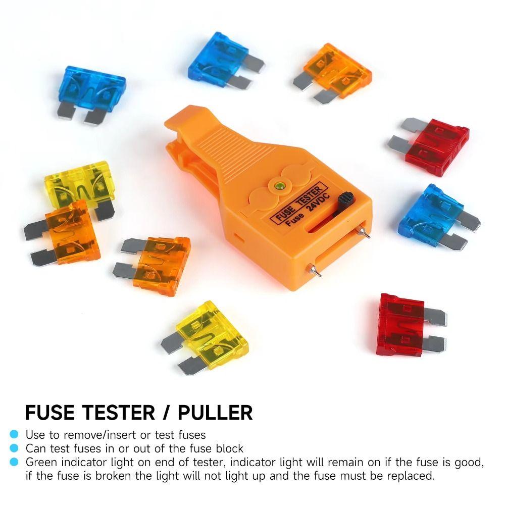Adjustable Probe Automotive Fuse Tester Puller Portable Fuse Removal Tool  for Car Fuse