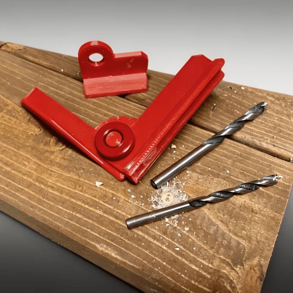 Adjustable Positioning Guide Rail 3D Printing Drill Guide Jig Drilling Guide Rail Carpentry