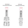 2Pcs Pneumatic Fitting C Type Quick Coupling Connector Coupler For 8Mm Compressor Ph20+Sh20