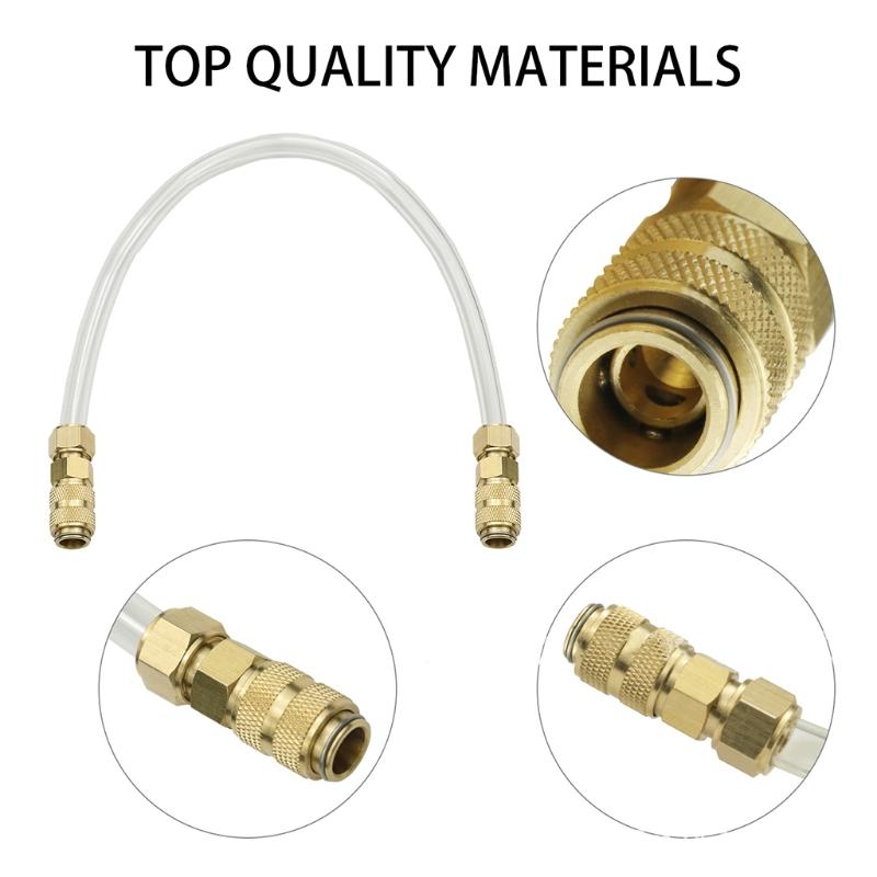2Pcs/Set Boat Bleed Kit Filler Kit for Refilling Boat's Steering System Fluid