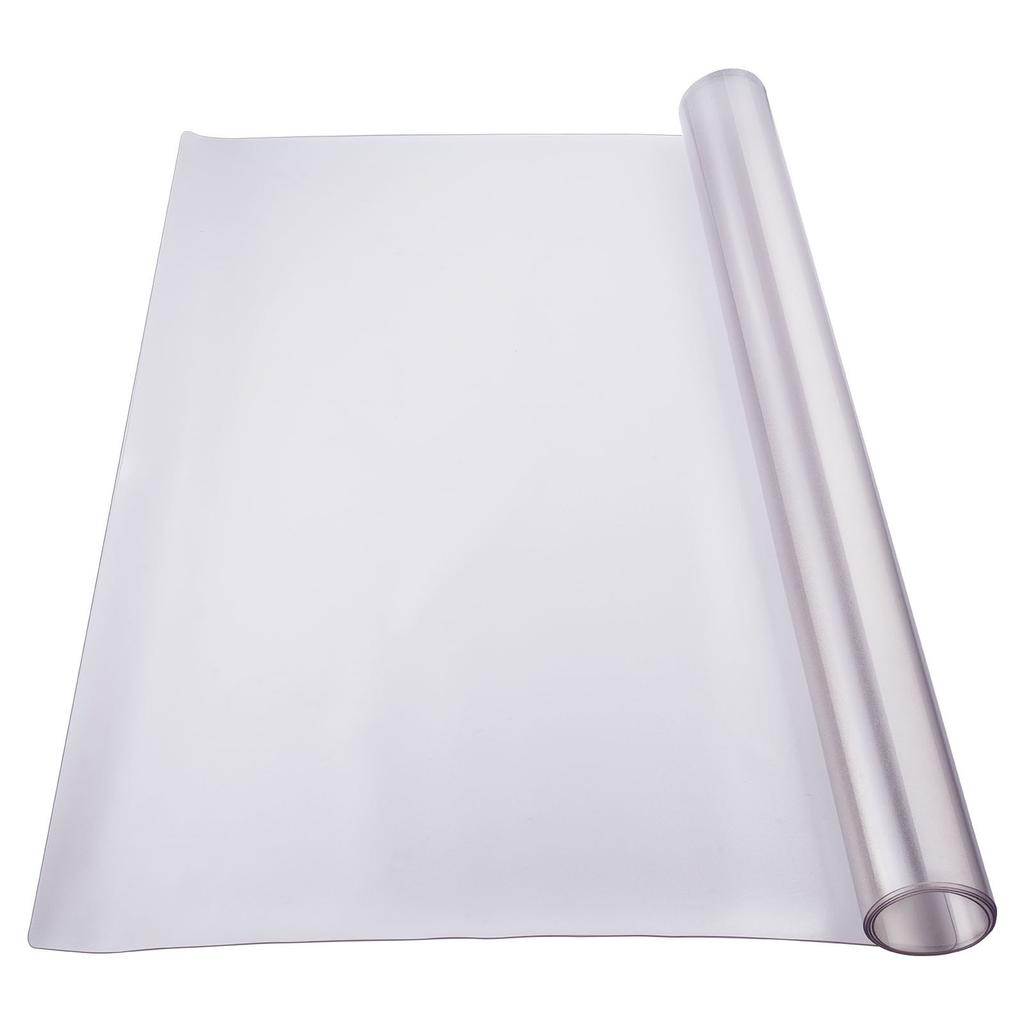 VEVOR Plastic Table Cover, 36 x 60 Inch 1.5 mm Thick Frosted Table Protector, Rectangle PVC Desk Mat