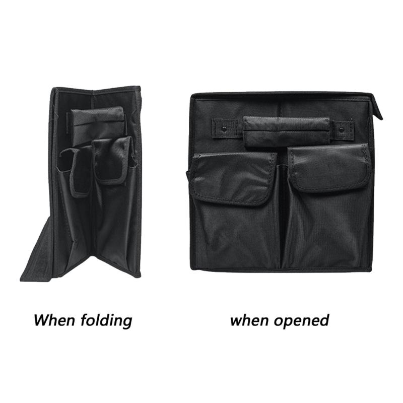 Foldable Car SUV Cargo Organizer Multi Compartment Car Trunk Storage Box Trunk Container Automotive Interior Accessories